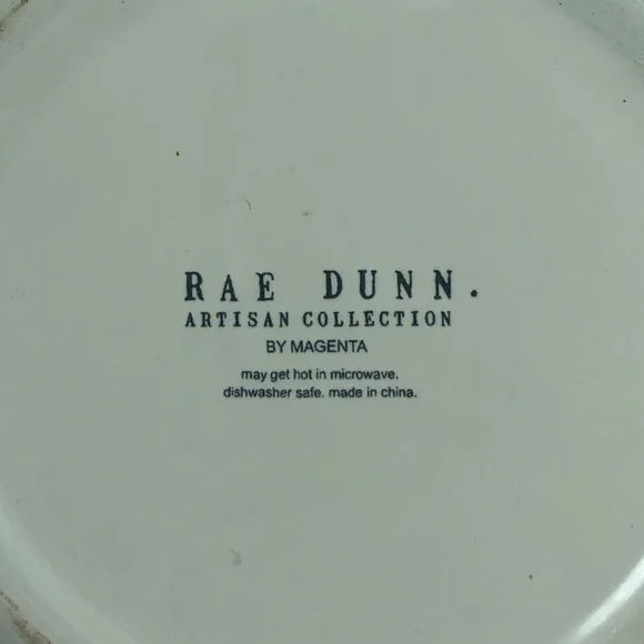 ‼️SALE‼️✨HP✨RAE DUNN ‘Tea’ Canister, Large, Ceramic, Flat Top, Long Letter - Picture 5 of 9